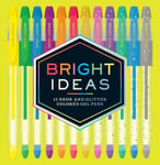 Bright Ideas: 12 Neon and Glitter Colored Gel Pens