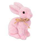 Talking Tables Pink Artificial Grass Bunny Easter Table Decorations Centrepiece (6") Moss Rabbit Figure | for Kids Birthday, Mad Hatter Tea, Alice in Wonderland Themed Party Prop, H x15cm