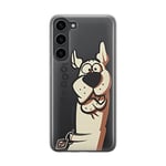 ERT GROUP mobile phone case for Samsung S23 original and officially Licensed Scooby Doo pattern 009 optimally adapted to the shape of the mobile phone, partially transparent