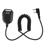 K Head Mini Talkie-Walkie &eacute;Metteur-R&eacute;Cepteur Portable Microphone &agrave; Main Avec Lampe (Noir)