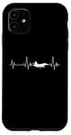 Coque pour iPhone 11 Aviation Mode Aviation Enfants Flyer Heartbeat ECG