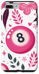 iPhone 7 Plus/8 Plus Retro Pink Lucky Disco 8 Ball For Women Case