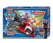 Carrera GO 20062535UK PAW Patrol Ready Race Rescue - GO Slot Racing Track With UK Plug, For Children From 6 Years And Adults,1:43 Scale, 4.9 Metres, With PAW Patrol - Chase & Marshall