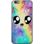 Apple iPhone 6s Skal / Mobilskal - Cute Cat Galaxy