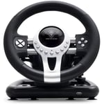 SPIRIT OF GAMER – RACE WHEEL PRO 2 – Volant de Course Avec Pédales, Palettes et Levier de Vitesse – Rotation du Volant – Support de