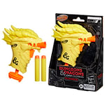 Nerf MicroShots Dungeons & Dragons Palarandusk Blaster and 2 Nerf Elite 2.0 Darts, D&D Toys