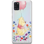 ERT GROUP mobile phone case for Samsung A21s original and officially Licensed Disney pattern Winnie the Pooh and friends 028 optimally adapted to the shape of the mobile phone, partially transparent