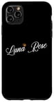 Coque pour iPhone 11 Pro Max Luna Rose Custom Name for Kids Toddlers Women - Luna Rose