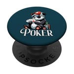 Poker Panda Jeu de cartes à jouer Panda PopSockets PopGrip Adhésif