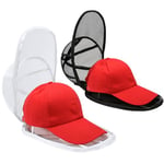 ZDDGNN Lave Chapeaux de Baseball, Support Pliable pour Casquette, Cage de Nettoyage des Casquette pour Machine à Laver ou Lave-Vaisselle,2 pièce (Bianco,Nero)