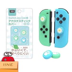 Animal Crossing Capuchon Stick Manette Pour Nintendo Switch / Switch Lite Joy-Con Manettes Accessoires Chrysanthème