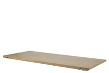 Nordic Home - Tibro Iläggsskiva Vitpigmenterad Ek 45x102 2-pack - MDF - Matbord