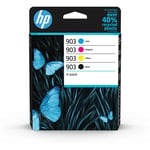 HP Ink Cartridge Black Cyan Magenta Yellow for OfficeJet 6950 All-in-One 903