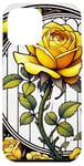 Coque pour iPhone 14 Plus Rose jaune Illustration Roses jardinage art rosiers jardiniers