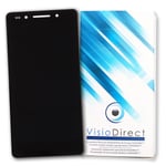 Visiodirect® Ecran Complet Pour Huawei Honor 7 Noir Vitre Tactile + Ecran Lcd De Telephone Portable