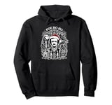 Edgar Allan Poe Christmas The Raven Poem Pullover Hoodie