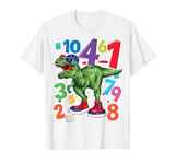 Maths Day Costume With Numbers On Idea For Kids Maths Number T-Shirt