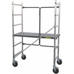 Echafaudage roulant et pliant Centaure TOP3 aluminium hauteur de travail 3M - 346801