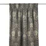 William Morris Honeysuckle And Tulip Velvet Black Walnut/Stone Gardinlängd