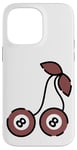 Coque pour iPhone 14 Pro Max Line Art Minimal 8 Billard Ball Cherry 8 Ball Funny Cherry