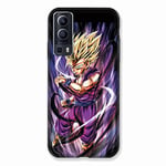 Coque pour Vivo Y72 5G Manga Dragon Ball Sangohan Violet