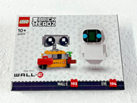 Lego BrickHeadz 40619 Disney Pixar Eve & Wall-E Brand - New and Sealed