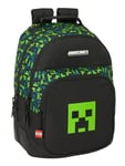 MINECRAFT TNT - Sac à dos scolaire pour enfants, idéal pour les enfants de différents âges, confortable et polyvalent, qualité et résistance, 32 x 15 x 42 cm, multicolore, M, Décontracté