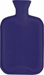 Vagabond Bags Ltd Vagabond Plain 2 Litre Navy Hot Water Bottle