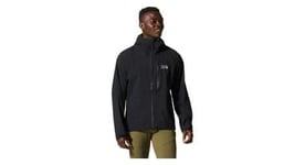 Veste impermeable mountain hardwear new stretch ozonic noir homme