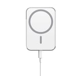 LYGID 15W Magnétique sans Fil Chargeur Mag-Safe Charge Rapide des Accessoires pour Téléphone Mobile pour iPhone 12 Pro Max Mini Portable,Blanc