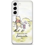 ERT GROUP Coque de téléphone Portable pour Samsung S22 Original et sous Licence Officielle Disney Motif Winnie The Pooh and Friends 012 adapté à la Forme du téléphone Portable, Coque en TPU