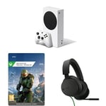 Xbox Series S + Xbox Casque Filaire + Halo Infinite: Standard | Xbox & Win 10 PC - Code jeu à télécharger