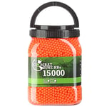 Combat Zone Basic Selection Airsoft Ammunition Container, unisex_adult, Ammunition., WA25673, Orange, standard size