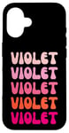 Coque pour iPhone 16 Violet