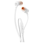 JBL Tune 110 Casque D'Écoute Filaire In-Ear Musique Blanc