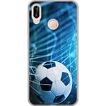 Huawei P20 lite Transparent Mobilskal Fotboll