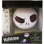 Disney Yahtzee Jack Skellington Nightmare Before Christmas Dice Game Travel Size