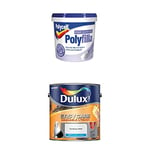 Polycell Fine Surface Filler Tub, 500 g Easycare Washable and Tough Matt (Cornflower White)