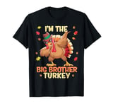 Thanksgiving Family Matching I'm The Big Brother Turkey T-Shirt