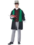 Holiday Caroler Man Christmas Victorian Olden Day Nativity Adult Mens Costume L