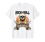 Rock And Roll Never Die Vintage Retro Rock&Roll Rock Concert T-Shirt