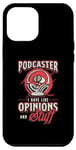 iPhone 12 Pro Max Podcaster I Have Like Opinions Podcast Microphone Podcasting Case