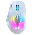 ROCCAT Kone XP Air Wireless Gaming Mouse with Charging Dock (White)