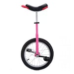 AHAI YU Filles monocycle 16/18 '' Roue pour Enfants/Adolescents, 20 '' Roue Adultes Balance Femme Vélo, avec Pied Libre - Facile à Assembler (Color : Pink, Size : 20'' Wheel)