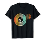 Interrupteur en vinyle - Platine vinyle rétro - DJ Vintage T-Shirt