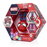 WOW! PODS Avengers Collection - Spider-Man | Superhero Light-Up Bobble-Head Figure | Official Marvel Toys, Collectables & Gifts