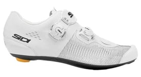 Chaussures de route sidi genius knit blanc unisexe