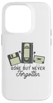 iPhone 14 Pro Gone But Never Forgotten Funny Old Movie VHS Disk Tape TV Case