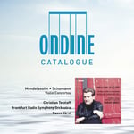 Christian Tetzlaff, Frankfurt Radio Symphony Orchestra, Paavo Järvi  Ondine Catalogue + Album  CD