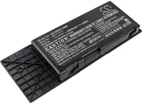 Yhteensopivuus  Dell Alienware M17x R3-3D, 10.8V, 6600 mAh